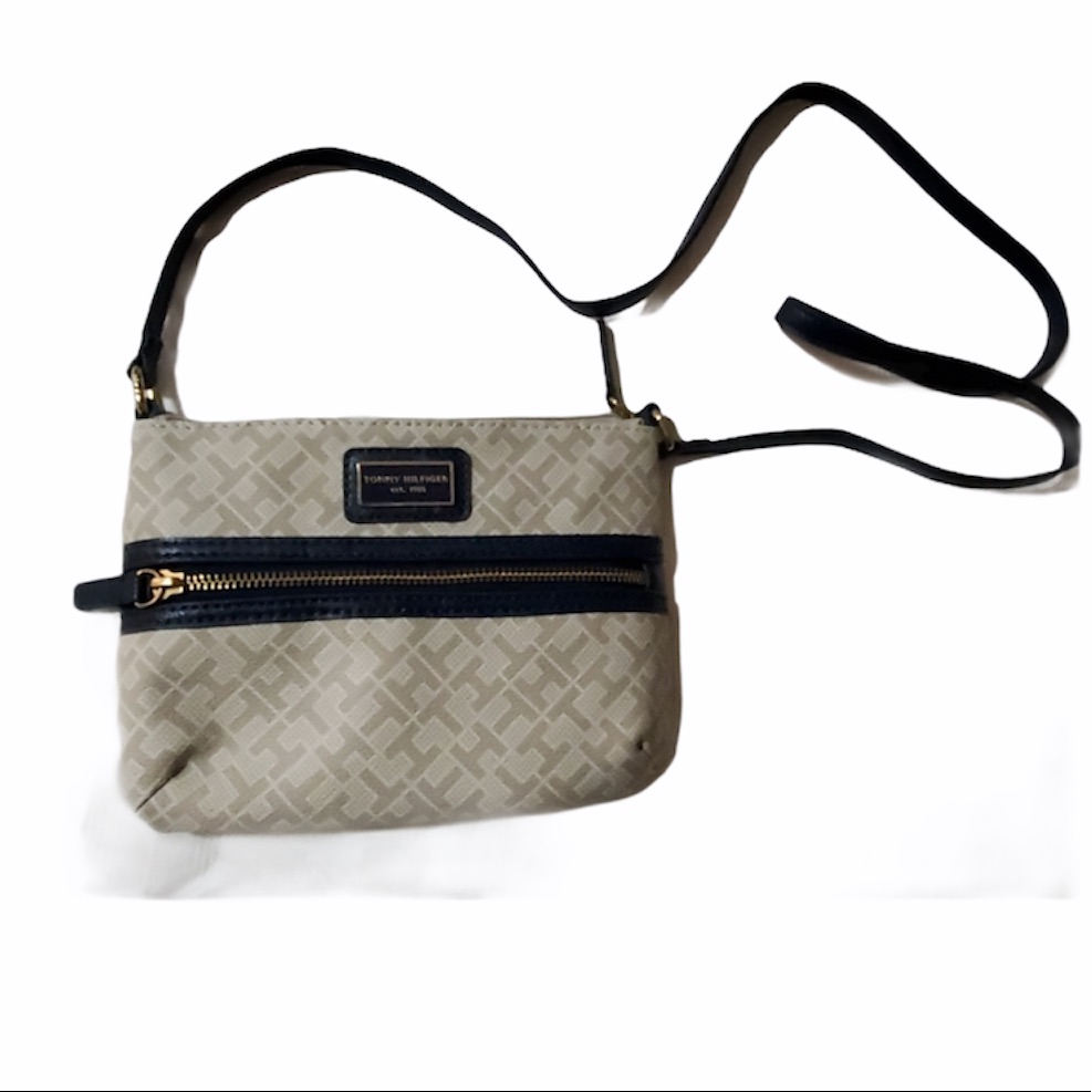 Tommy Hilfiger Cream Crossbody Bag